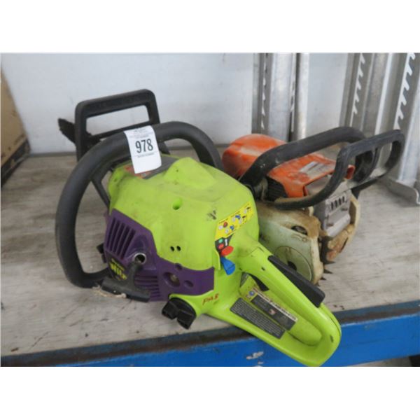 Poulan Gas Chain Saw, Stihl Parts