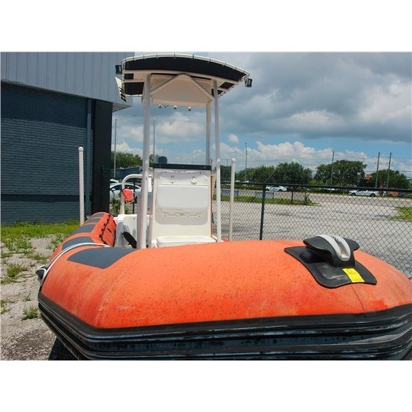 2012 Zodiac Defender 17' RIB, '22 Suzuki 115 HP 4 Str. O/B