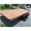 Image 2 : T/A 16' Flatbed Trailer w/Trek Planks - No Title Required