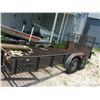 Image 2 : T/A  17' Equipment Trailer w/Ramp - No Title Required