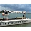 Image 7 : Heavy  15'  X  40'  Crane Barge w/Twin Suzuki 350's & Altec Telescoping