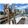 Image 8 : Heavy  15'  X  40'  Crane Barge w/Twin Suzuki 350's & Altec Telescoping