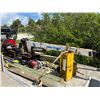 Image 3 : Alum.  8'  X  20'  Knuckle Crane Barge w/Twin Yamaha 200's