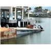 Image 3 : Alum. Barge  8'  X  20'  w/Twin Merc. Verado 150's