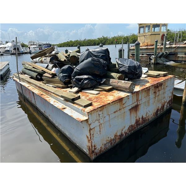Sectional Barge Approx. 8'  X  12'