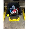 Image 1 : Lidded Tote w/Marine Aerosols, Lubricants