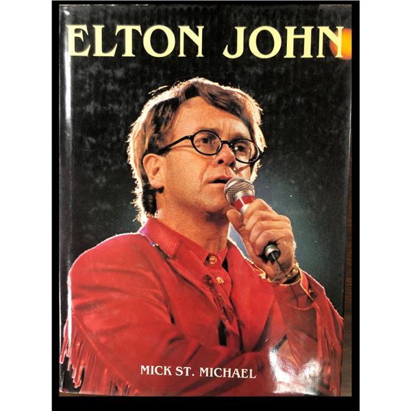 Elton John hardcover book