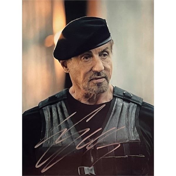 The Expendables Sylvester Stallone signed photo