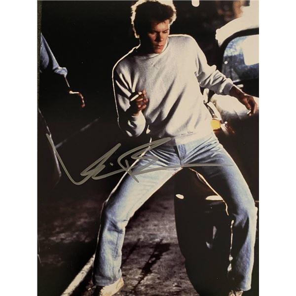 Footloose Kevin Bacon signed movie photo