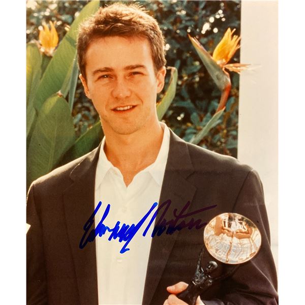 Fight Club Ed Norton signed photo
