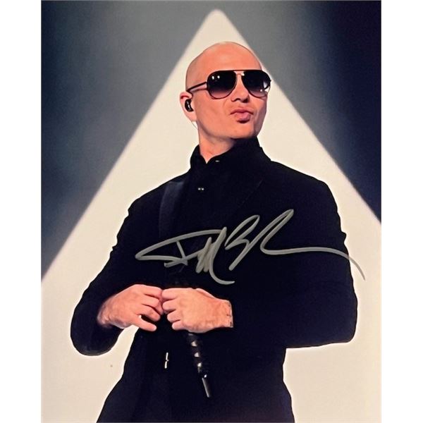 Grammy Award Winner Pitbull signed photo