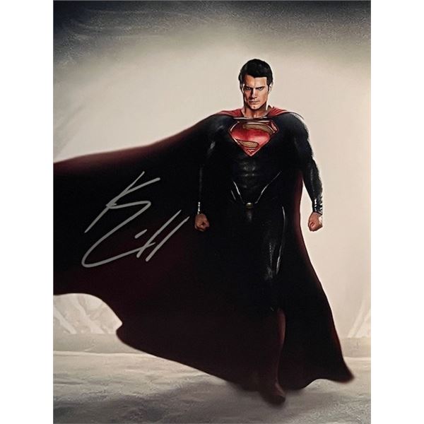 Superman Henry Cavill signed photo
