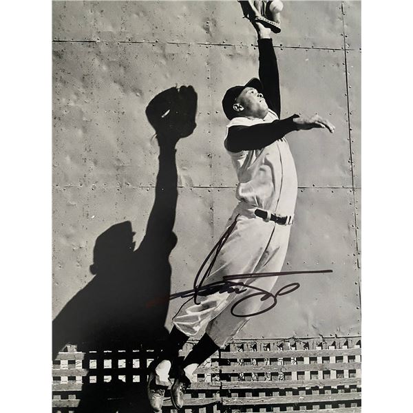 NY Giants Willie Mays signed photo