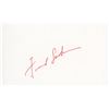 Image 2 : Frank Sinatra signature cut. GFA Authenticated