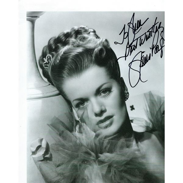 Follow The Boys Janis Paige signed photo
