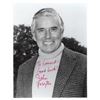 Image 1 : Charlies Angels John Forsythe signed photo