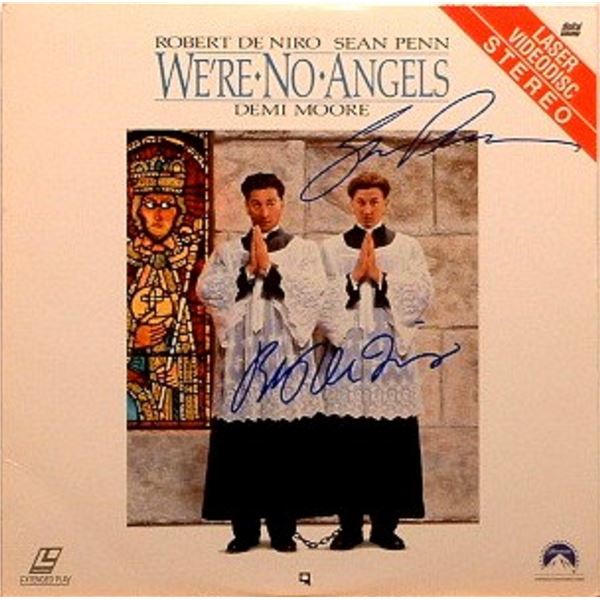 Robert De Niro and Sean Penn signed Laser Disk