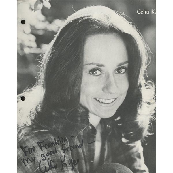 Celia Kaye signed photo