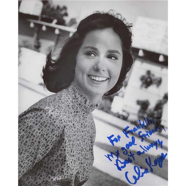 Celia Kaye personalized (For Franklin) signed photo