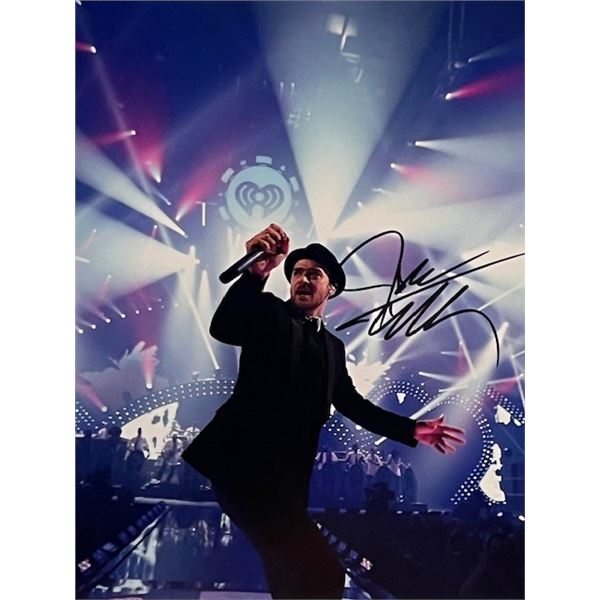 Justin Timberlake signed photo