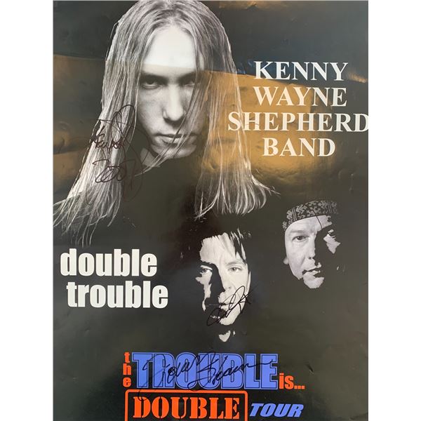 Kenny Wayne Shepherd Band signed poster