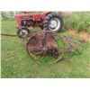 Image 2 : Antique Pull Type Scraper with Steel Wheels