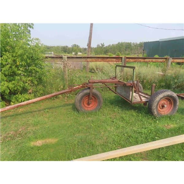 3 Wheel Heavy Duty Horse Training Cart