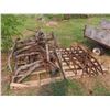 Image 1 : Buggy Springs | Buggy Weathered Shafts | Single Trees | 2 Axles | Various Parts