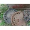 Image 3 : Carpenter's Wood Tool Box | Buggy Steps | 3 Metal Tractor Seats