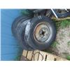 Image 1 : 4 Tires with 4 Bolt Rims 6.00 -16 SL
