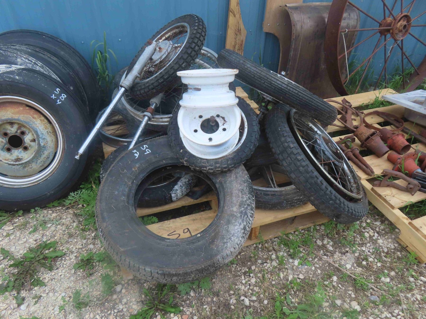 Used Motorcycle Rims Motorcycle Wheels and Rims - McSherry Auction Service Ltd.