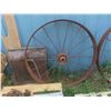 Image 2 : 2 Steel Wheels 48" Diameter