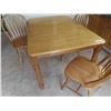 Image 2 : Table 54'' x 35'' x 30'' with 6 Chairs & 12'' Leaf
