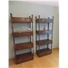 Image 1 : 2 Cabinets with 4 Shelves & 4 Drawers 72'' x 30'' x 