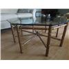 Image 2 : Glass Top Coffee Table 17'' x 38'' 