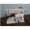 Image 2 : Pfaff Sewing Machine with Fold Up Table | Full of Notions and Patterns.