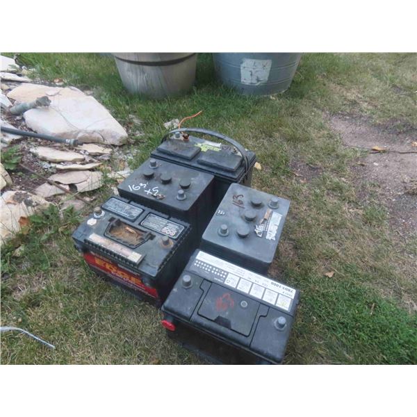 5 Automobile Batteries 