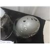 Image 3 : 2 Vintage Motorcycle/Snowmobile Helmets. Stripped One is XL