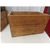 Image 2 : 4 Wood Advertising Crates and 2 Wood Tool Boxes 