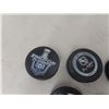 Image 8 : Winnipeg Jets Puck Lot Including Ehlers Signed Puck, Warm Up Puck ETC