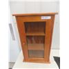 Image 1 : Vintage General Store Table Top Cabinet Display Case28"x17"x6.5"