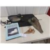 Image 1 : Vintage Duck Lot: Full Size Ducks Unlimited Phone, Decoy Book