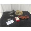 Image 1 : Vintage Asian Carved Soapstone On Display plus Smaller