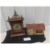 Image 1 : Antique German Mantel Clock with Wind Key + 
