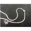 Image 2 : Sterling Silver Pandora Necklace 19" 35 gr.