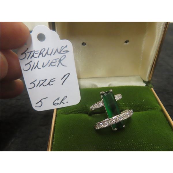 Sterling Silver Size 7 ring 5 gr.