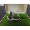 Image 3 : Sterling Silver Size 7 ring 5 gr.