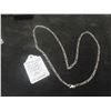 Image 1 : Sterling Silver Figard Style 24" Necklace 13 gr. 