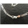 Image 3 : Sterling Silver Figard Style 24" Necklace 13 gr. 