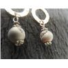 Image 3 : Sterling Silver Pair of Earrings 4.4 gr. 